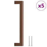 VidaXL Griffe 5 Stück 192 mm Edelstahl bronzefarben