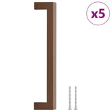 Vidaxl Handles 5 St.2 mm Edelstat Stol Bronze faarweg