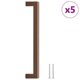 Vidaxl handles 5 st 224 mm stainless steel bronze colored