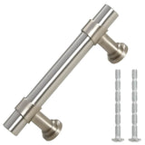 VidaXL Griffe 10 Stück 64 mm Edelstahl silberfarben