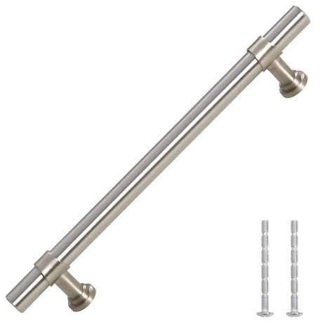 Vidaxx Griffe 10 Stück 128 mm Edelstahl silberfarben