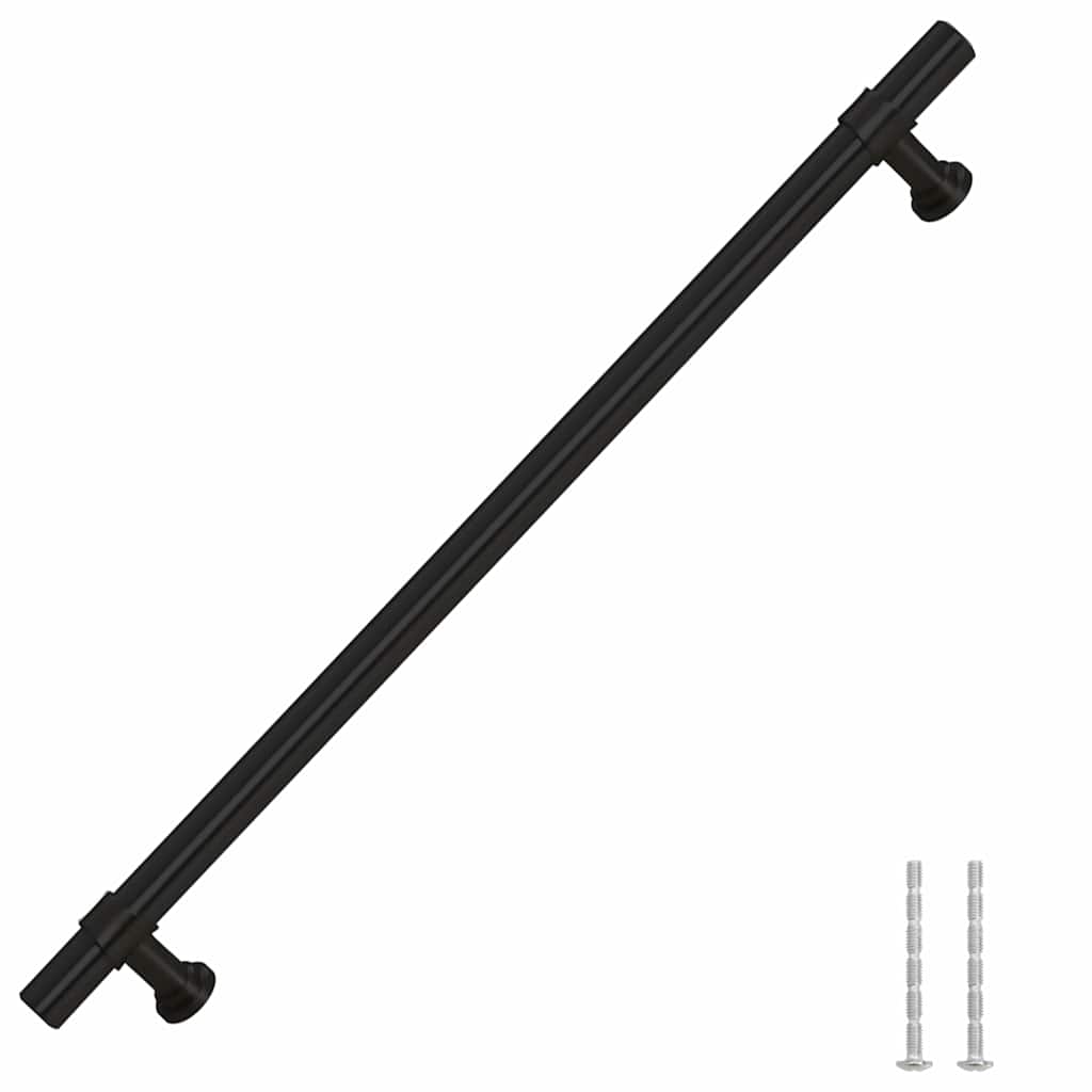 VidaXL Griffe 5 Stück 224 mm Edelstahl schwarz