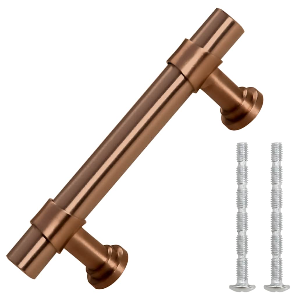 VidaXL Griffe 10 Stück 64 mm Edelstahl bronzefarben