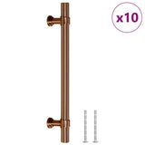 VidaXL Griffe 10 Stück 128 mm Edelstahl bronzefarben