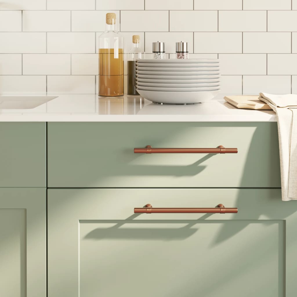 Vidaxx Griffe 10 Stück 160 mm Edelstahl bronzefarben