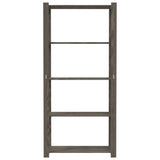 Vidaxl storage rack 5-layer 80x38x170 cm Solid pine Gray