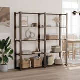 Vidaxl Storage Rack a 5 strati 170x38x170 cm in legno di pino solido