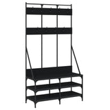 Vidaxx Kleiderständer mit Schuhablage 100x40x184 cm schwarz