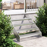 Vidaxl Step Step Grid 90x24x7 cm de acero galvanizado