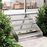 VidaXL step step grid 100x24x7 cm galvanized steel