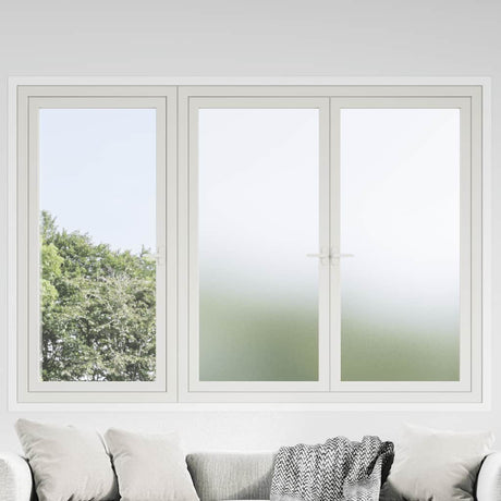 Vidaxx Fensterfolien matt PVC weiß