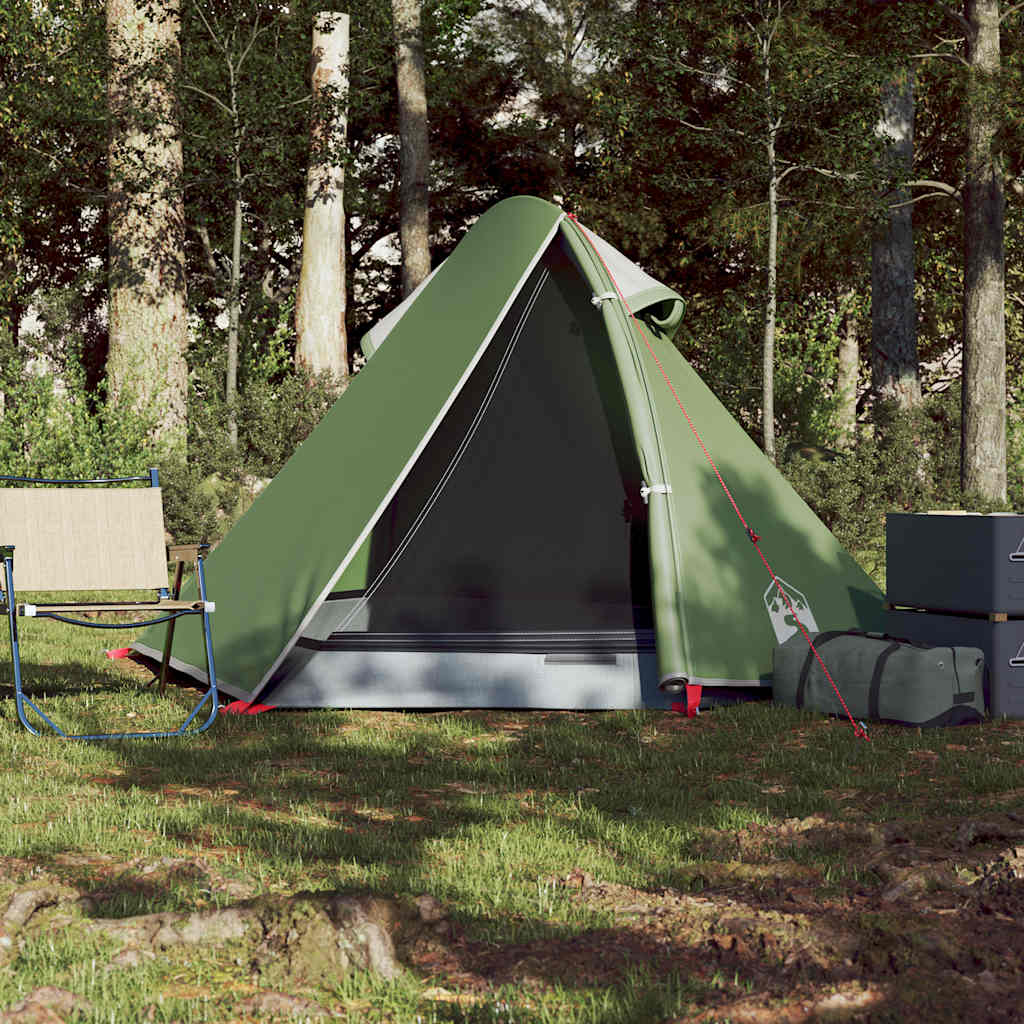 Vidaxl Dome tent 2-person waterproof green