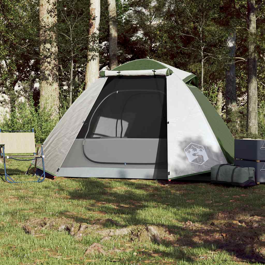 Vidaxl Dome Tent 2-osobowy wodoodporny zielony