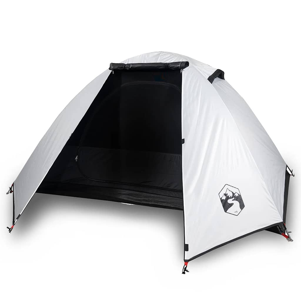 VidaXL Dome tent 2-person waterproofing fabric white