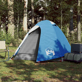 Vidaxl Dome tent 2-person waterproof blue