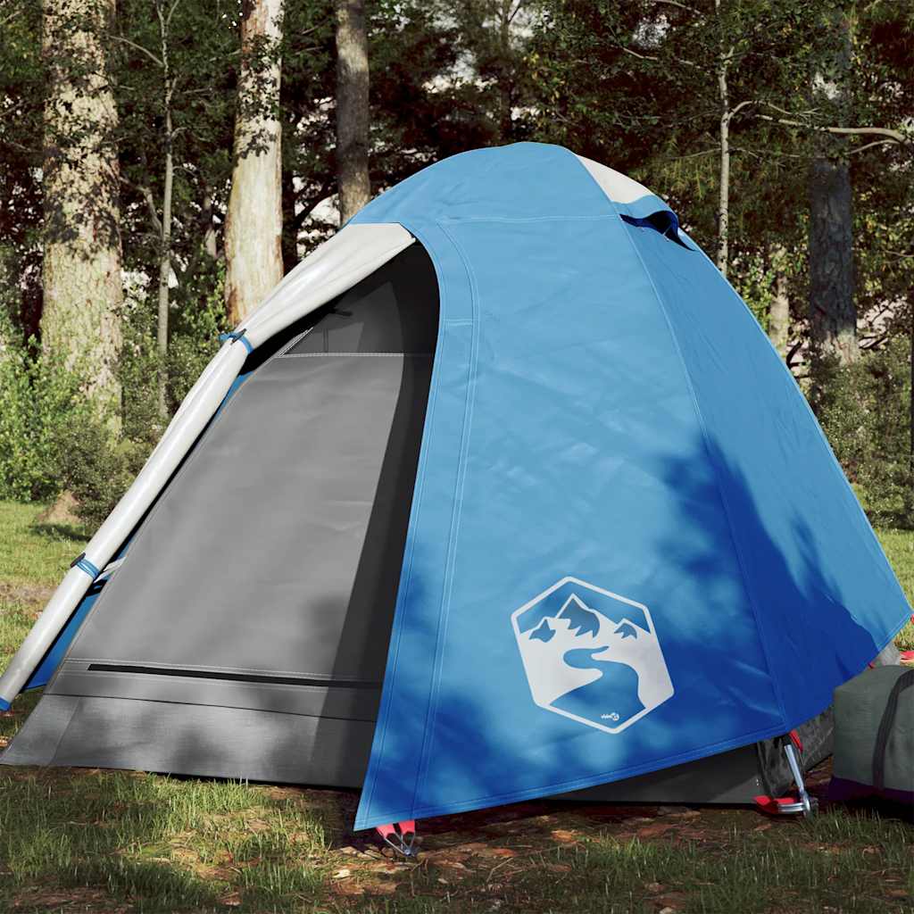 Vidaxl Dome tent 2-person waterproof blue