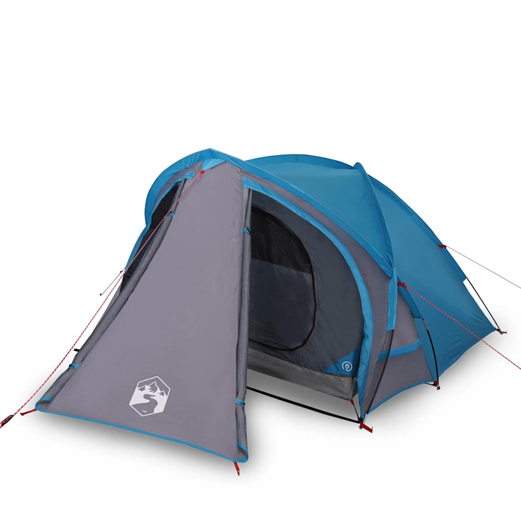 Vidaxl dome tente 2 personnes imperméables bleu