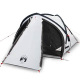 VidaXL Dome tent 2-person waterproofing fabric white