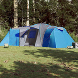 Vidaxl Dome Tent 12-osobowy wodoodporny niebieski