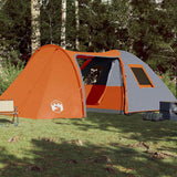 Vidaxl Dome Tent 6-osobowy wodoodporny pomarańcz