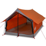 Vidaxl Tent 2-person waterproof gray and orange