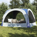 Vidaxl PartyTent Waterproof Blue