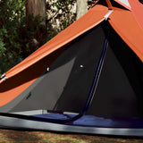 VidaXL hängendes Tipi-Zelt 1-Personen wasserdicht orange