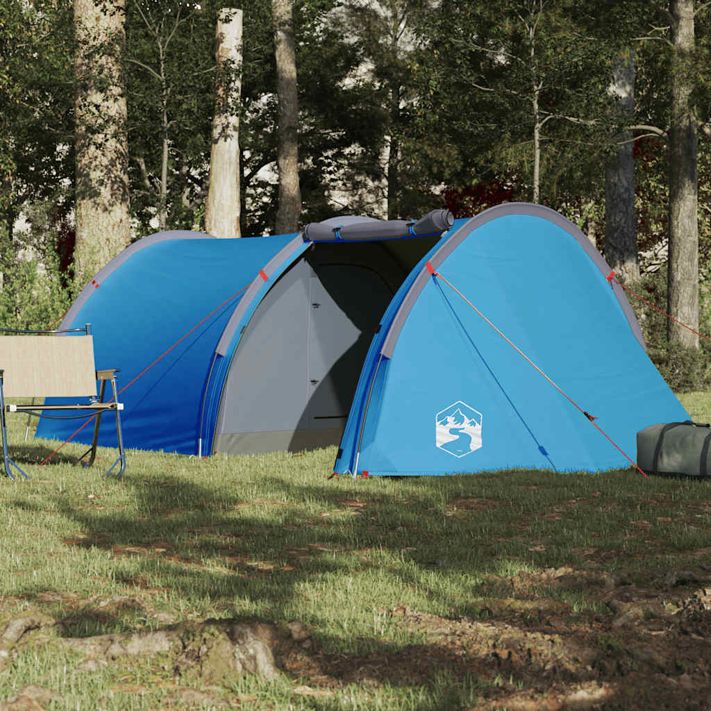 Vidaxl Tunnel Tent 4 Personne étanche bleu