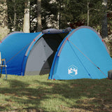 VidaXL Tunnelzelt 4-Personen wasserdicht blau