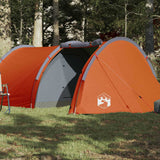 Vidaxl Tunnel Tent à 4 personnes imperméables orange