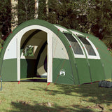 Vidaxl Tunnel Tent Green impermeabile per 4 persone