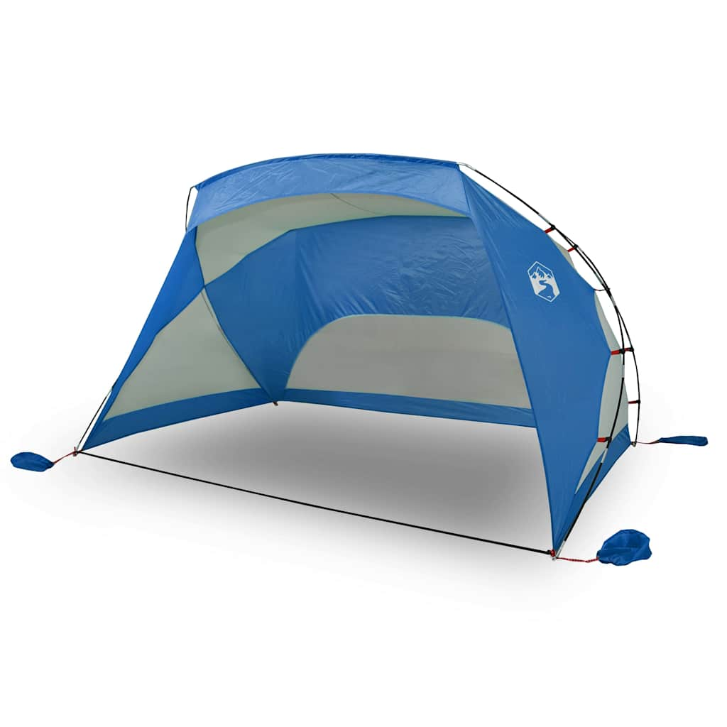 Vidaxl Beach Tent 274x178x170 148 cm 185T Polyester azure bleu