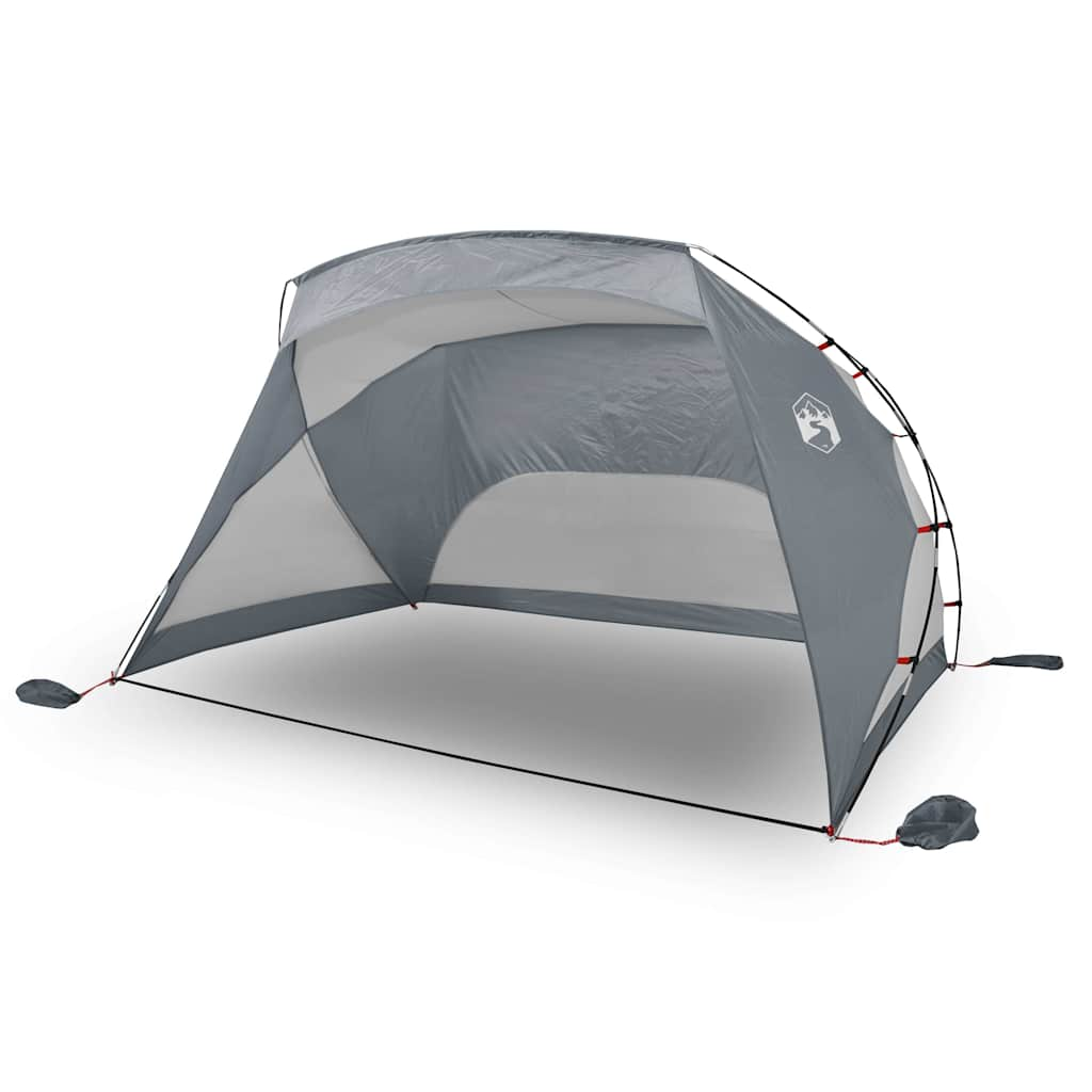 Vidaxl Beach Tent 274x178x170 148 cm 185t poliestere grigio