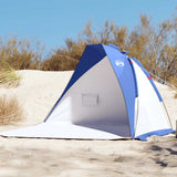 VidaXL Strandzelt 268x223x125 cm 185t Polyester azurblau