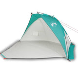 Vidaxl beach tent 268x223x125 cm 185t polyester sea green