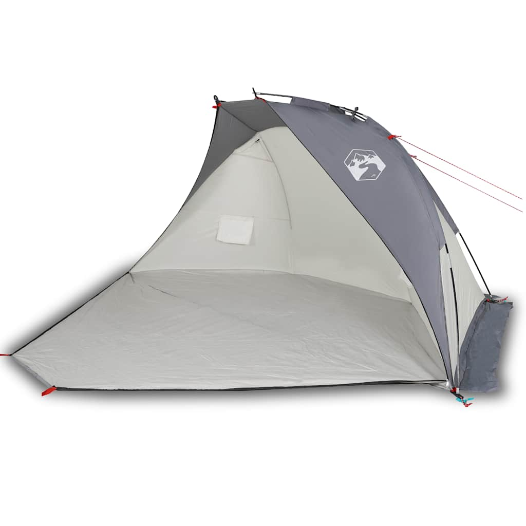 Vidaxl Beach Tent 268x223x125 cm 185T Polyester Gray