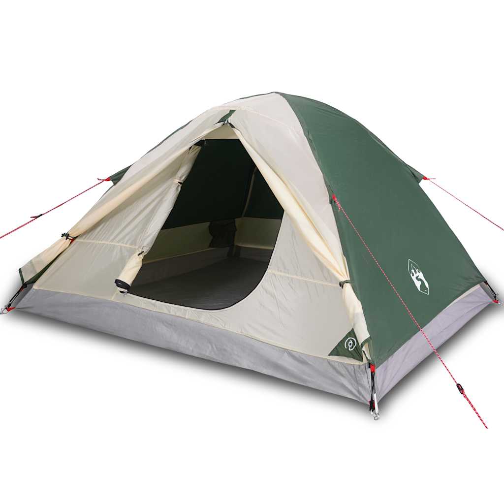 Vidaxl Dome Tenda 3 persone Green impermeabile