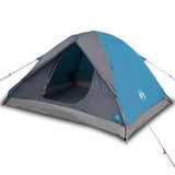 Vidaxl Dome Tenda 3 persone Blu impermeabile