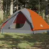 VidaXL Kuppelzelt 3-Personen wasserdicht orange