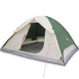 Vidaxl Dome Tenda a 6 persone impermeabile verde