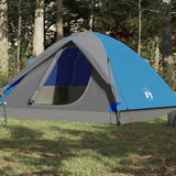 Vidaxl Dome Tent Blue impermeable de 6 personas