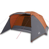 Tenda Vidaxl con tenda da sole arancione impermeabile