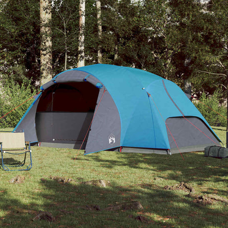 VidaXL Familienzelt Crossvent 8-Personen wasserdicht blau