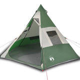 VidaXL Tipi-Zelt 7-Personen wasserdicht grün