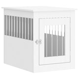 Vidaxxl Hundebox 55x75x65 cm Holzwerkstoff weiß