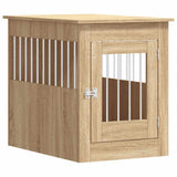 Vidaxl hondenbench 55 x 80 x 68 cm bewerkt hout sonoma eikenkleurig