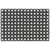 Vidaxx Fußmatte rechteckig 40x60 cm Gummi