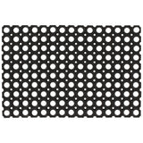 Vidaxx Fußmatte rechteckig 60x80 cm Gummi