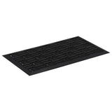 Vidaxx Fußmatte rechteckig 45x75 cm Gummi