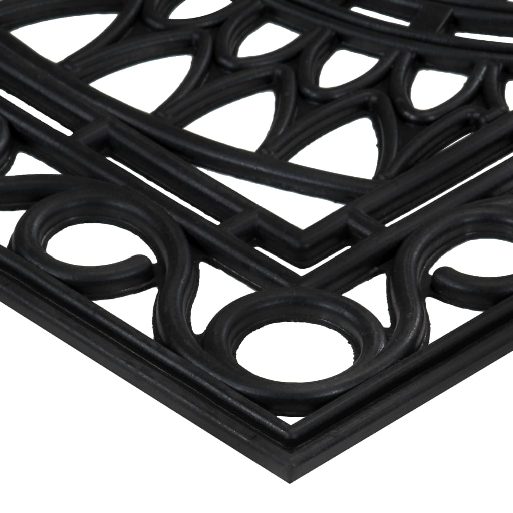 Vidaxx Fußmatte rechteckig 45x75 cm Gummi